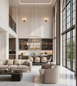 Hall Image of 2050 Sq.ft 3 BHK Apartment / Flat for sale in Sanjaynagar Bengaluru for Rs. 30000000