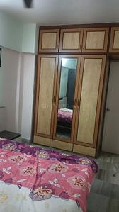 Bedroom Image of 800 Sq.ft 2 BHK Apartment / Flat for rent in Evershine Nagar, Malad West Mumbai for Rs. 60000