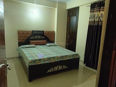 Bedroom Image of 1230 Sq.ft 2 BHK Apartment / Flat for rent in Shyam Bankey Bihari Sharnam, Raj Nagar Extension Ghaziabad for Rs. 21000