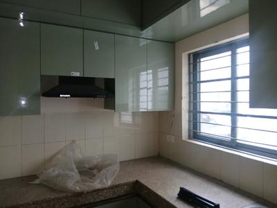 Kitchen Image of 1273 Sq.ft 3 BHK Builder Floor for rent in Vatika Primrose Floors, Sector 82 Gurgaon for Rs. 33000