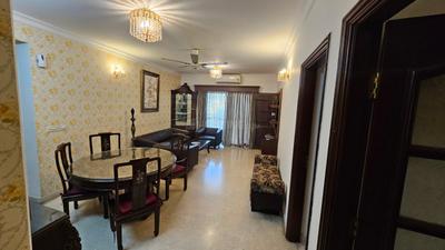 Hall Image of 2000 Sq.ft 3 BHK Apartment / Flat for rent in Cooke Town Bengaluru for Rs. 100000