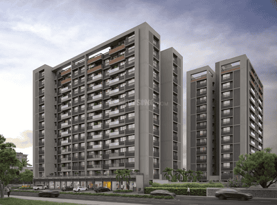 Image of 1550 Sq.ft 3 BHK Apartment / Flat for sale in Atishay Shivalay 4, Adalaj, Gandhinagar for Rs. 12100000