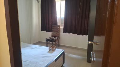 Bedroom Image of 650 Sq.ft 1 BHK Apartment / Flat for sale in Godrej Garden City, Jagatpur Ahmedabad for Rs. 3900000