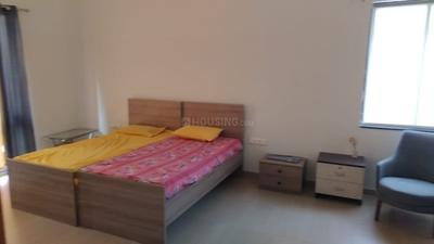 Bedroom Image of 1800 Sq.ft 3 BHK Villa for rent in Avadh Heliconia Homes, Tukwada Vapi for Rs. 45000