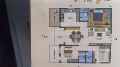 Image of 1665 Sq.ft 3 BHK Apartment / Flat for sale in Aakriti Lifestyle Villas, Tellapur, Sangareddy for Rs. 11000000