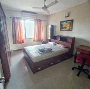 Bedroom Image of 2000 Sq.ft 3 BHK Apartment / Flat for rent in Panampilly Nagar Kochi for Rs. 60000