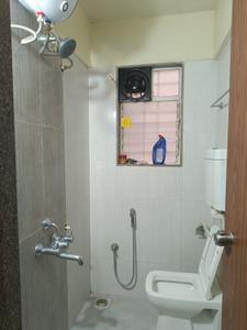 Bathroom Image of 694 Sq.ft 1 BHK Apartment / Flat for rent in Alliance Nisarg, Wakad Pune for Rs. 30000