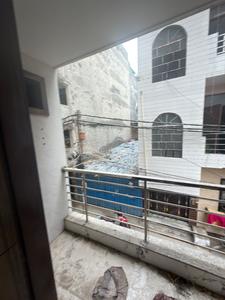 Balcony Image of 950 Sq.ft 3 BHK Builder Floor for rent in Nawada New Delhi for Rs. 17000