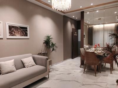 Living Room Image of 450 Sq.ft 1 BHK Apartment / Flat for sale in Emerald Dotom Isle, Kandivali West Mumbai for Rs. 9400000