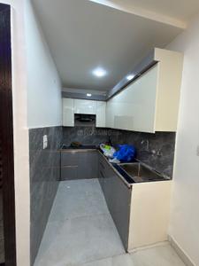 Kitchen Image of 630 Sq.ft 2 BHK Builder Floor for rent in Dwarka Mor New Delhi for Rs. 15000