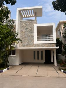 Image of 3500 Sq.ft 5 BHK Villa for rent in Manjeera Purple Town, Nallagandla, Hyderabad for Rs. 100000