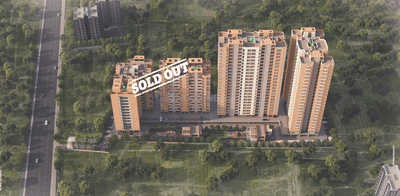 Image of 1301 Sq.ft 3 BHK Apartment / Flat for sale in Palm Springs Ph II D Wing, Wakad, Pune for Rs. 11000000