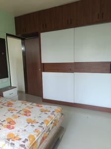Bedroom Image of 694 Sq.ft 1 BHK Apartment / Flat for rent in Alliance Nisarg, Wakad Pune for Rs. 30000