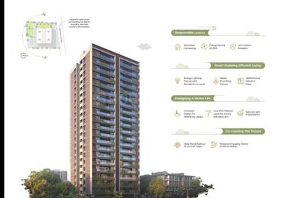 Image of 2628 Sq.ft 3 BHK Apartment / Flat for sale in Kudasan, Gandhinagar for Rs. 15600000