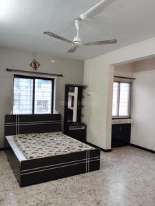 Bedroom Image of 900 Sq.ft 2 BHK Apartment / Flat for rent in Khutwad Nagar Nashik for Rs. 15000