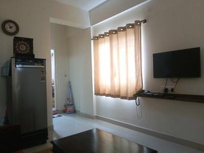 Living Room Image of 450 Sq.ft 1 BHK Apartment / Flat for rent in Whitefield Bengaluru for Rs. 32000