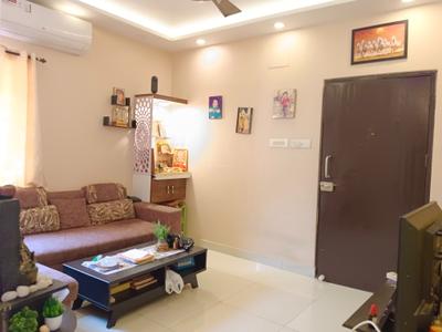 Living Room Image of 940 Sq.ft 2 BHK Apartment / Flat for sale in DTC Southern Heights, Pailan Kolkata for Rs. 6000000