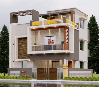 Image of 1700 Sq.ft 3 BHK Villa for sale in Sembakkam, Chennai for Rs. 15500000
