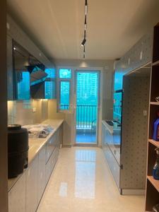 Kitchen Image of 1995 Sq.ft 3 BHK Apartment / Flat for sale in Krishna Atlantis Grand, Bhabat Zirakpur for Rs. 15000000