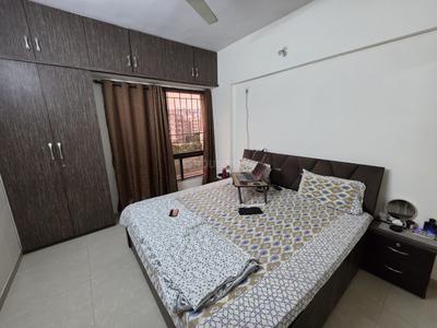 Bedroom Image of 944 Sq.ft 2 BHK Apartment / Flat for rent in Belvalkar Solacia, Wagholi Pune for Rs. 25000