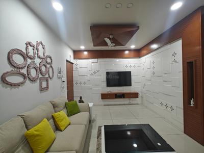 Living Room Image of 1225 Sq.ft 2 BHK Apartment / Flat for sale in Darshanam Central Park, Sayajiganj Vadodara for Rs. 6100000