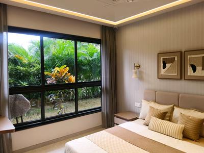 Bedroom Image of 849 Sq.ft 1 BHK Apartment / Flat for sale in Sunraj Solitaire, Dombivli East Thane for Rs. 4499999