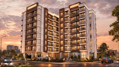 Image of 650 Sq.ft 1 BHK Apartment / Flat for sale in APR Emerald, Dombivli East, Thane for Rs. 3200000
