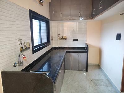 Kitchen Image of 1200 Sq.ft 1 BHK Independent House for rent in Besa Pipla Nagpur for Rs. 11000
