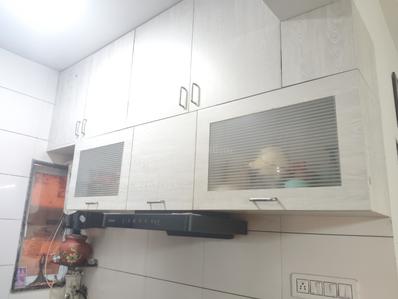 Kitchen Image of 520 Sq.ft 2 BHK Apartment / Flat for sale in Bhakti Nagar Rajkot for Rs. 2900000