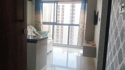 Living Room Image of 420 Sq.ft 1 BHK Apartment / Flat for rent in Lodha Quality Home Tower 3, Thane West Thane for Rs. 33000