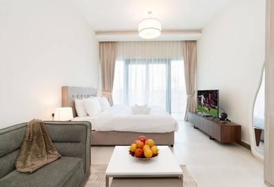 Hall Image of 505 Sq.ft Studio Apartment / Flat for sale in Business Bay Dubai for Rs. 27560000