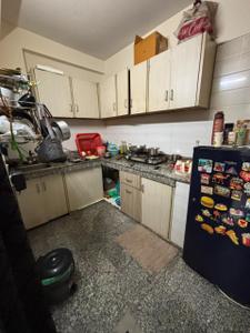 Kitchen Image of 600 Sq.ft 1 BHK Independent House for rent in Sector 46 Gurgaon for Rs. 19000