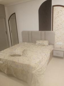 Bedroom Image of 1650 Sq.ft 3 BHK Apartment / Flat for rent in Shree Ram Ram Green Park, Heerawala Jaipur for Rs. 36000