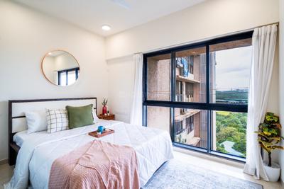Bedroom Image of 703 Sq.ft 2 BHK Apartment / Flat for sale in Kanakia Rainforest, Andheri East Mumbai for Rs. 22000000