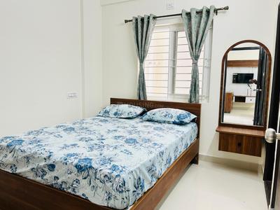 Bedroom Image of 650 Sq.ft 1 BHK Apartment / Flat for rent in Brookefield Bengaluru for Rs. 28999