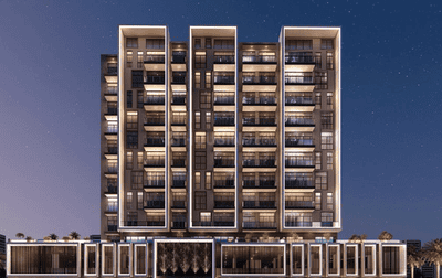 Building Image of 1152 Sq.ft 2 BHK Apartment / Flat for sale in Majan Dubai for Rs. 41640674