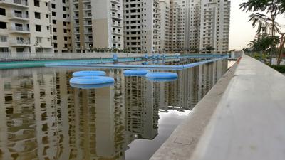 Balcony Image of 3220 Sq.ft 4 BHK Apartment / Flat for rent in Adani Water Lily, Shantigram Ahmedabad for Rs. 75000