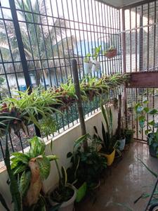 Balcony Image of 2400 Sq.ft 4 BHK Apartment / Flat for rent in Arya Krishna Apartment , Kodigehalli Bengaluru for Rs. 60000