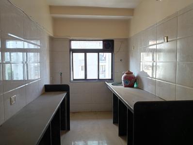 Kitchen Image of 1044 Sq.ft 3 BHK Apartment / Flat for rent in Kashish Om Heights, Kalyan West Kalyan for Rs. 26000