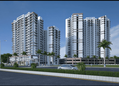 Image of 1050 Sq.ft 2 BHK Apartment / Flat for sale in National Trinity Paradise Phase 1, Shilphata, Thane for Rs. 6900000
