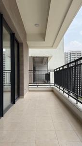 Balcony Image of 2071 Sq.ft 3 BHK Apartment / Flat for rent in Sobha City, Sector 108 Gurgaon for Rs. 72000