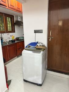 Kitchen Image of 600 Sq.ft 1 BHK Builder Floor for rent in JP Nagar Bengaluru for Rs. 15000