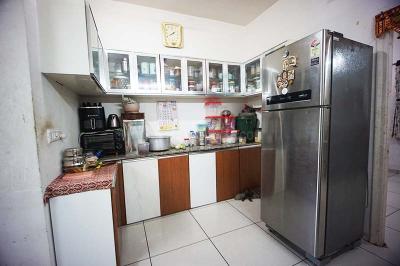 Kitchen Image of 1800 Sq.ft 3 BHK Independent House for sale in Ghuma Ahmedabad for Rs. 18600000