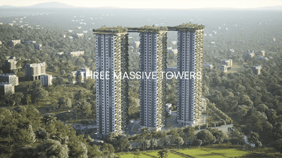 Image of 1315 Sq.ft 2 BHK Apartment / Flat for sale in Sukhii Ubuntu, Financial District, Hyderabad for Rs. 15500000