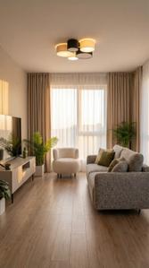 Hall Image of 1530 Sq.ft 3 BHK Apartment / Flat for sale in Vellayil Kozhikode for Rs. 8000000