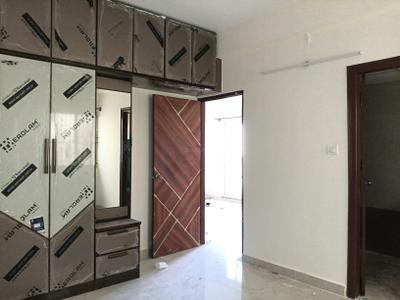 Bedroom Image of 1400 Sq.ft 3 BHK Apartment / Flat for rent in Yoga Sai Srikaram, Kaggadasapura Bengaluru for Rs. 60009