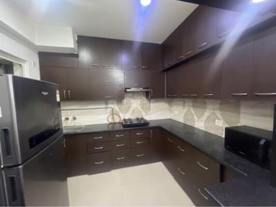 Kitchen Image of 1425 Sq.ft 3.5 BHK Apartment / Flat for rent in Amrapali Zodiac, Sector 120 Noida for Rs. 31500