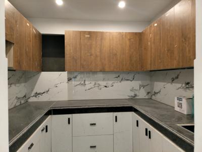 Kitchen Image of 750 Sq.ft 2 BHK Apartment / Flat for sale in Primex Krishna Apartment, Kulesara Greater Noida for Rs. 3995000