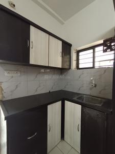 Kitchen Image of 395 Sq.ft 1 RK Studio for rent in Vijay Nagar Indore for Rs. 12999