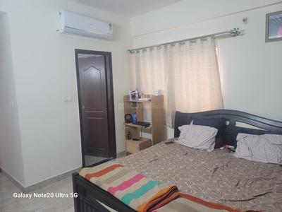 Bedroom Image of 1420 Sq.ft 3 BHK Apartment / Flat for sale in Srinidhi Aashritha, Amrutahalli Bengaluru for Rs. 8800000